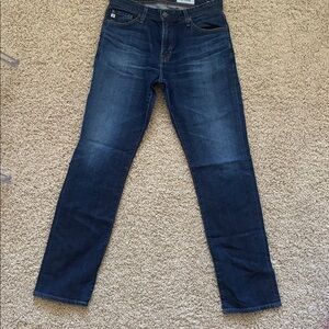 AG Mens Jeans Dark Wash 33 x 34